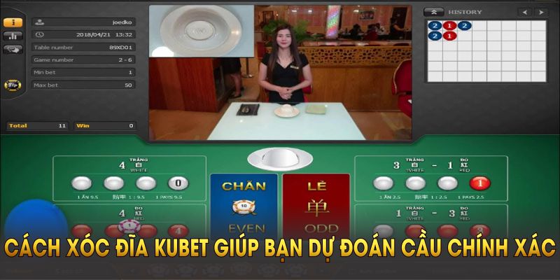 Cách xóc đĩa Kubet này giúp bạn dự đoán cầu chính xác
