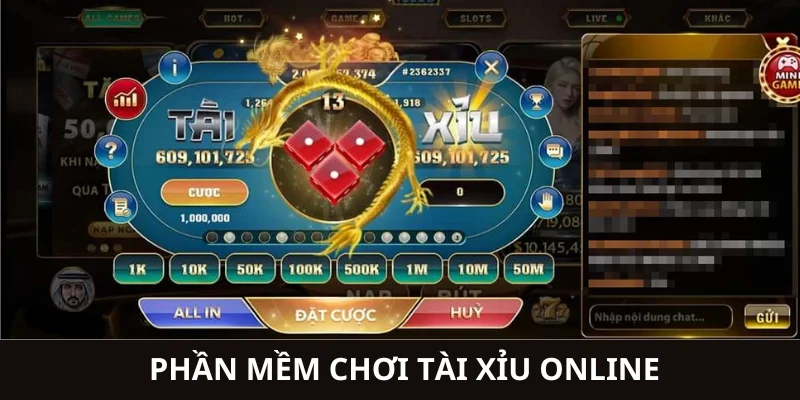 Giới thiệu chung về phần mềm chơi tài xỉu online hiện nay
