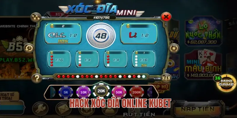 Hack xóc đĩa online
