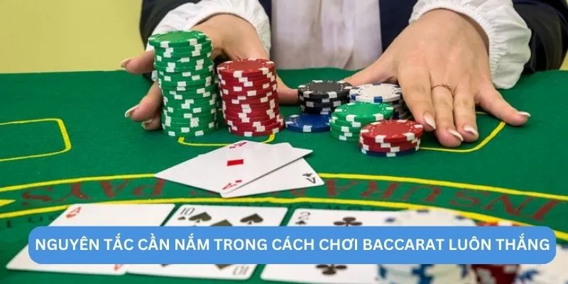 Nguyên tắc cần nắm trong cách chơi Baccarat luôn thắng