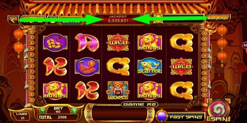 Quy tắc cơ bản trong game slots Thần Tài