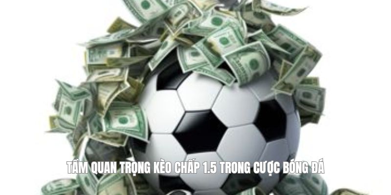 Tầm quan trọng kèo chấp 1.5 trong cược bóng đá